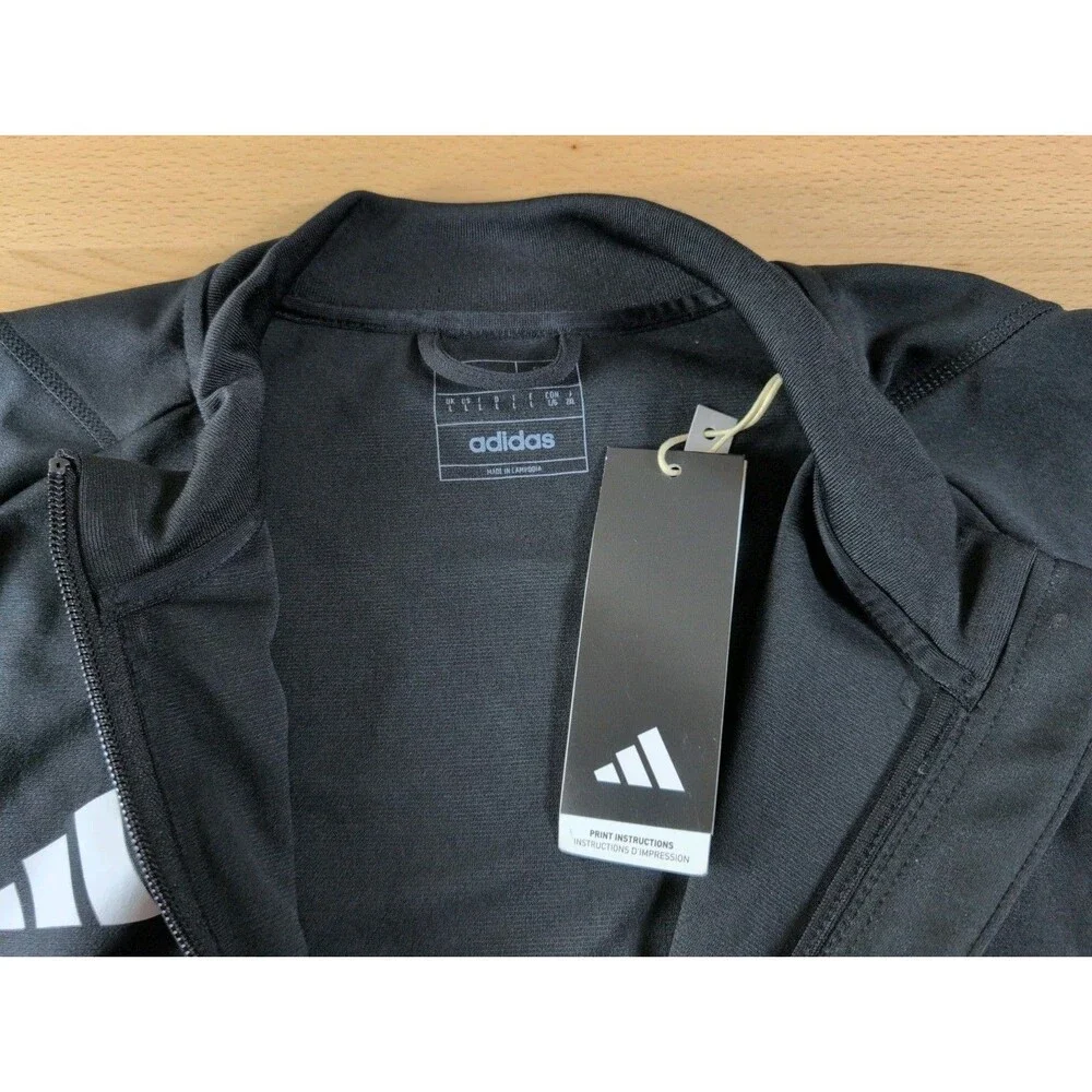 Florida Panthers Adidas Jacket Mens Large Slim Fit Black 30th NHL Hockey